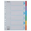 Intercalaire Esselte Standart A4 6 onglets 11 perf carton assorti Photo