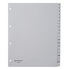 Intercalaire Quantore A4 4 perforations 20 onglets A-Z Extra Large PP Photo