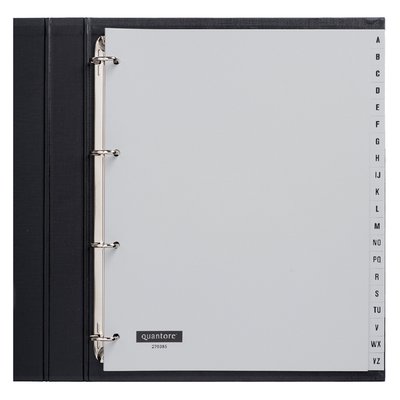 Intercalaire Quantore A4 4 perforations 20 onglets A-Z Extra Large PP
