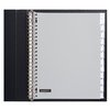 Intercalaire Quantore 23 perforations 12 onglets+fenêtre Extra Large PP Photo
