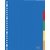 Intercalaire Kangaro A405M A4 23 perforations 5onglets PP assorti