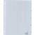 Intercalaire Kangaro G405CM A4 23 perforations numéro 1-5 PP gris