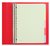 Tabbladen Qbasic 23-gaats 5-delig assorti karton