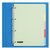 Intercalaire Quantore 4 perforations 5 onglets carton assorti