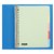 Intercalaire Quantore 23 perforations 5 onglets carton assorti