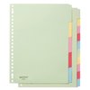 Intercalaire Quantore 23 perforations 5 onglets carton assorti Photo