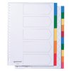 Intercalaire Quantore 23 perforations 5 onglets PP assorti Photo