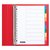 Intercalaire Quantore 23 perforations 10 onglets PP assorti