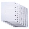 Intercalaire Quantore 4 perforations numéro 1-15 carton blanc Photo