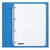 Intercalaire Quantore 4 perforations 20 onglets A-Z carton blanc