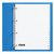 Intercalaire Quantore 4 perforations 20 onglets A-Z blanc PP