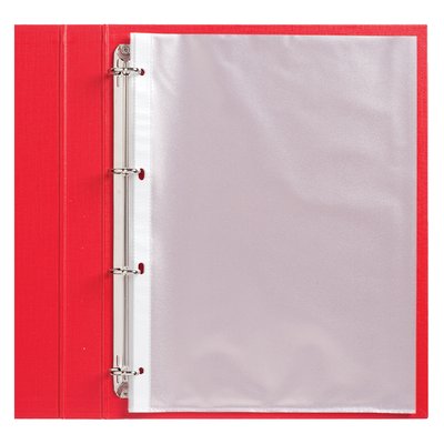 Showtas Quantore A4 4-gaats PP 0.08mm nerf 100 stuks
