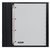 Intercalaire Quantore 4 perforations numéro 1-10 PP gris