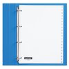 Intercalaire Quantore 4 perforations numéro 1-20 PP blanc Photo