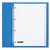 Intercalaire Quantore 4 perforations numéro 1-31 PP blanc