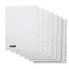 Intercalaire Quantore 4 perforations numéro 1-31 PP blanc Photo