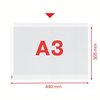 Showtas Esselte PP A3 11-gaats dwars 50 stuks foto