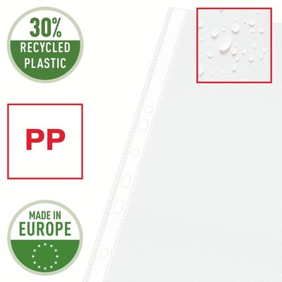 Showtas Esselte PP A3 recht 50 stuks