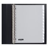 Intercalaire Quantore 23 perforations 12 onglets+fenêtre PP gris Photo