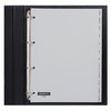Intercalaire Quantore 4 perforations 12 onglets mois PP gris Photo