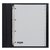 Intercalaire Quantore 4 perforations 12 onglets mois PP gris