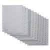 Intercalaire Quantore 23 perforations 12 onglets mois PP gris Photo
