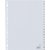 Intercalaire Kangaro G420AZM A4 23 perforations 20 onglets A-Z PP gris