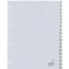 Intercalaire Kangaro G420C A4 4 perforations numéro 1-20 PP gris Photo