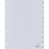 Intercalaire Kangaro G410C A4 4 perforations numéro 1-10 PP gris Photo