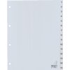 Intercalaire Kangaro G415C A4 4 perforations numéro 1-15 PP gris Photo