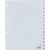 Intercalaire Kangaro G415C A4 4 perforations numéro 1-15 PP gris