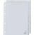 Intercalaire Kangaro G452CM A4 23 perforations numéro 1-52 PP gris