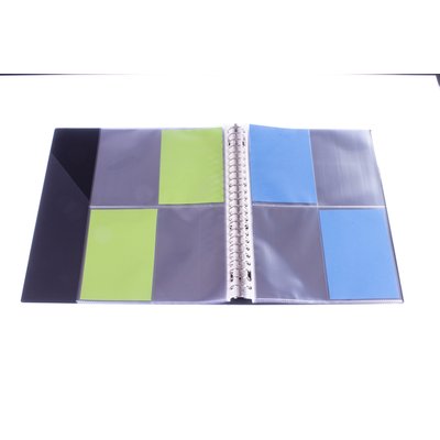 Pochette photo Multo A4 23 perf 4 compartiments 10x15cm PP transparant 10 pièces