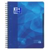 Cahier Projet Oxford School A4+ ligné 4 perf 240 pages 80g bleu Photo