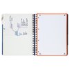 Cahier Projet Oxford School A4+ ligné 4 perf 240 pages 80g bleu Photo