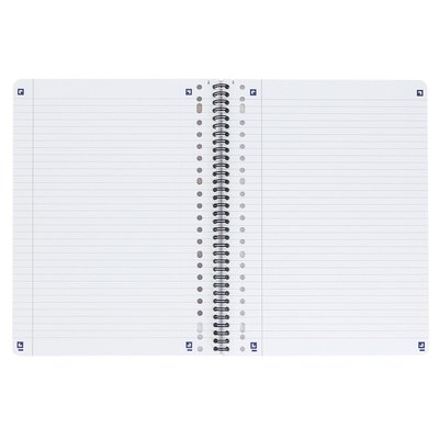 Bloc de cours Oxford A4+ ligné 23 perf 160 pages noir