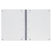 Bloc de cours Oxford A4+ carreau 5mm 4 perf 180 pages 80g noir Photo