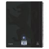 Bloc de cours Oxford A4+ carreau 5mm 4 perf 180 pages 80g noir Photo