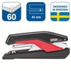 Agrafeuse Rapid Supreme SO60 pleine bande 60 feuilles noir/rouge Photo