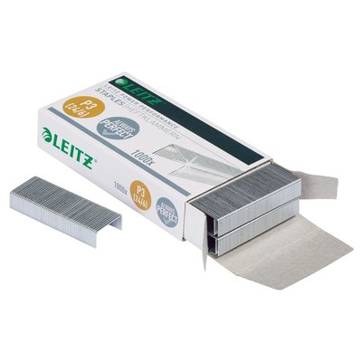 Agrafes Leitz 24/6 zingué 1000 pièces
