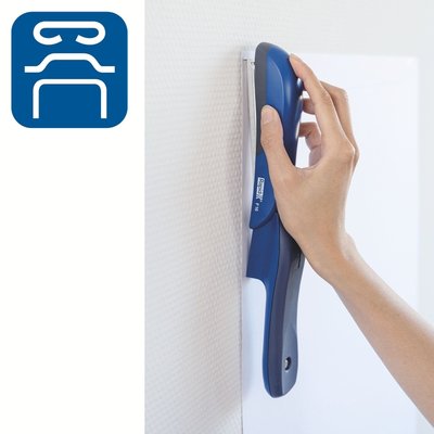 Agrafeuse Rapid Fashion F16 demi-bande 20 feuilles bleu