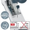 Agrafeuse Leitz Heavy Duty Flat Clinch 120 feuilles argent Photo