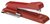 Nietmachine Bostitch B8+ontnieter 25vel STRC2115 rood