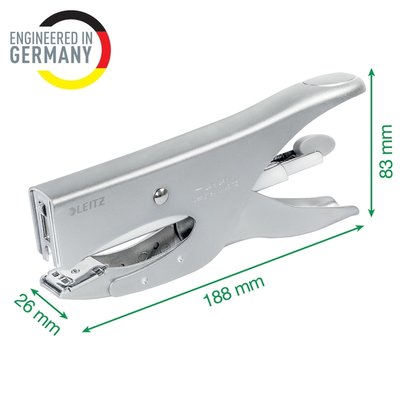 Pince agrafeuse Leitz P3 40 feuilles argent