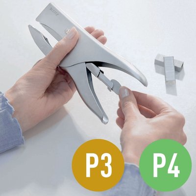 Pince agrafeuse Leitz P3 40 feuilles argent