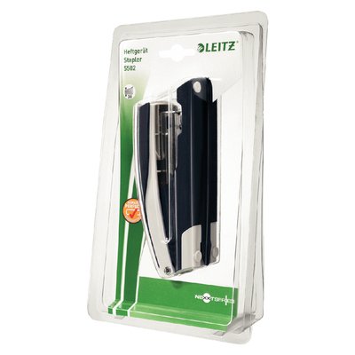 Agrafeuse de bureau Leitz NeXTT métal 30 feuilles noir blister