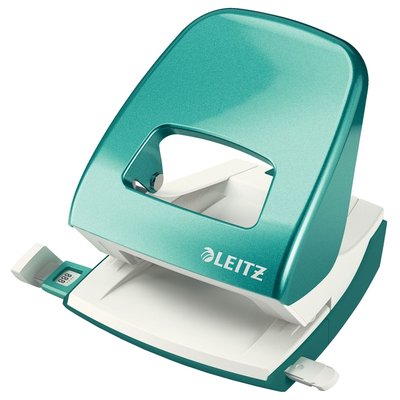 Perforator Leitz WOW 5008 NeXXt metaal 30 vel ijsblauw