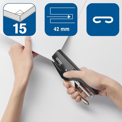 Pince agrafeuse Rapid Classic S51 12 feuilles noir