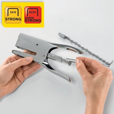 Pince agrafeuse Rapid K1 50 feuilles chrome