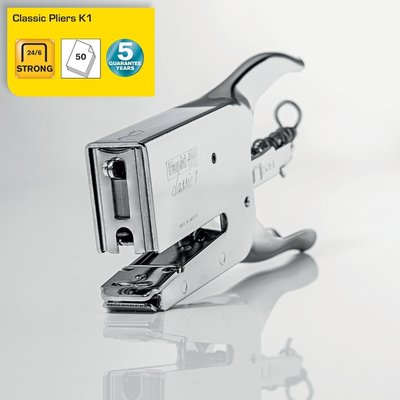 Pince agrafeuse Rapid K1 50 feuilles chrome